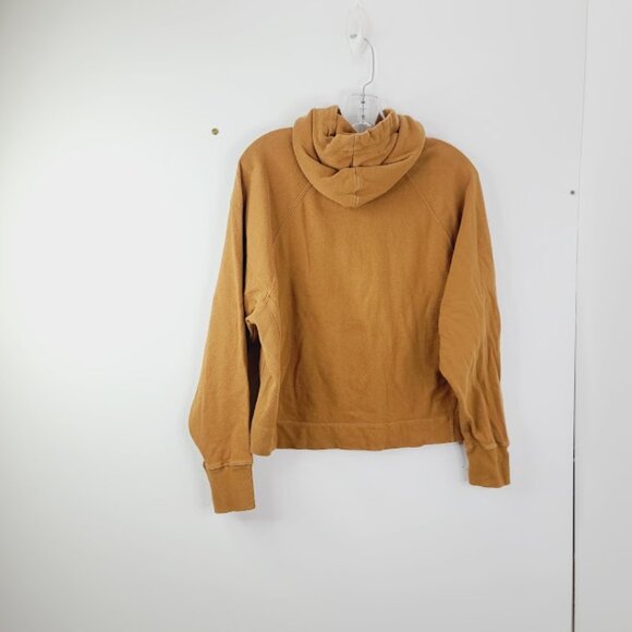 Vuori Women's Mustard Sunnyside Long Sleeve Casual Pullover Hoodie Size XS - Picture 3 of 7